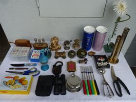 Flohmarkartikel- Lot 30 Stück. Neu und Alt