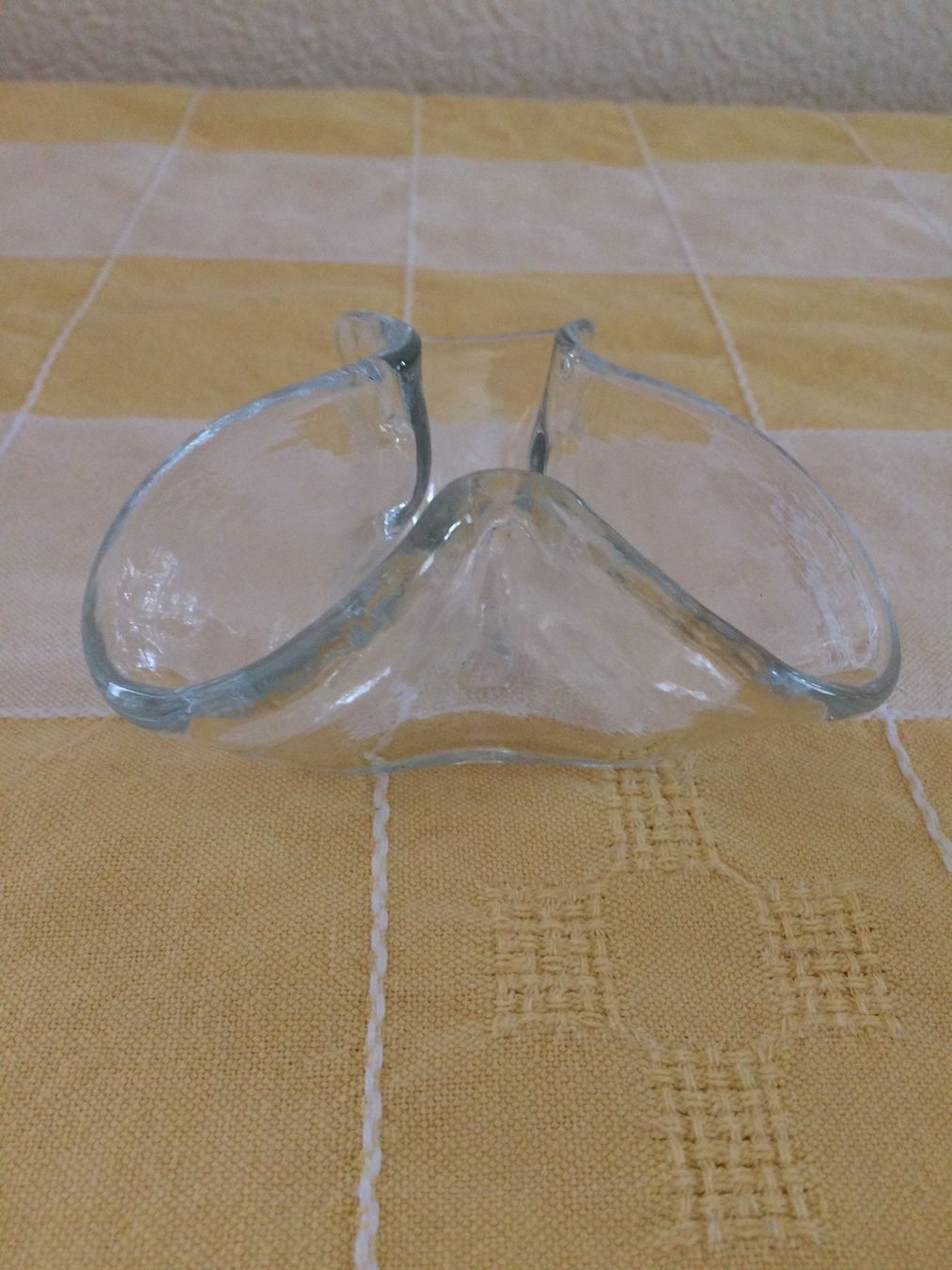 Kerzenständer: Kerzenhalter/Kerzenständer aus Glas – Gebraucht aus Buchs AG von ReaNaTsch 1