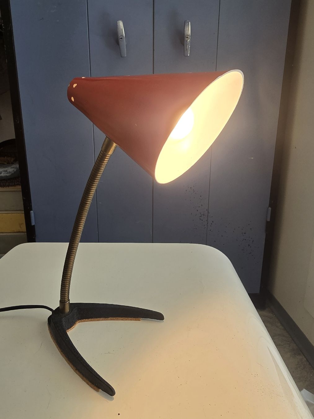 Lampade: Schöne 50er Jahre Lampe – Usato da Biel/Bienne venduto da alexriveros2
