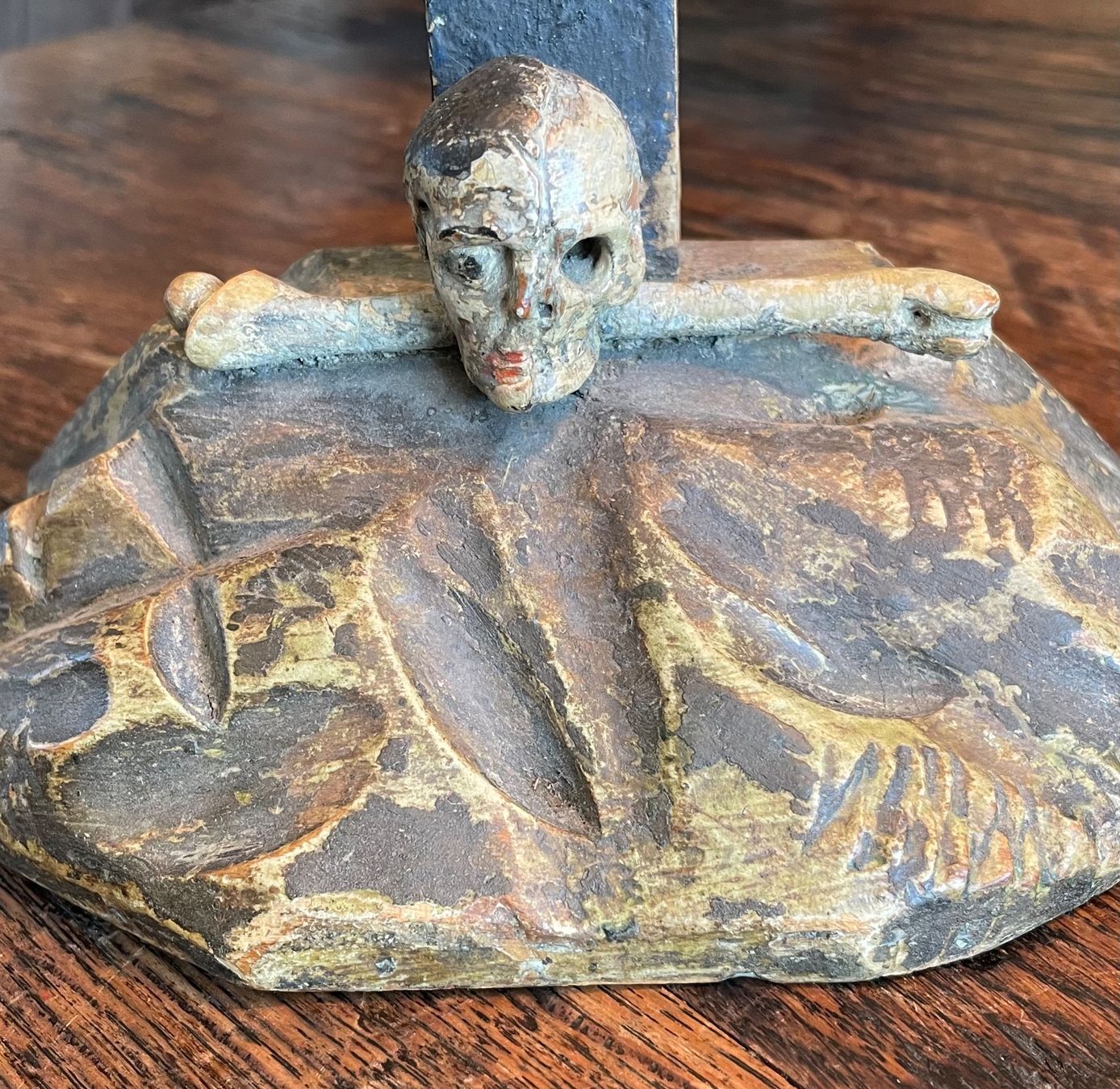 Statuette: Kruzifix Memento Mori Kopf !!! – Usato da Rorschacherberg venduto da farmer61 2