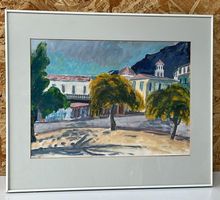 Auf Samos signiert H. Schlapbach - Gerber    (ID S160)