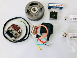 Renn Zündung CDI elektronisch Set für Mofa Puch SachsTöffli