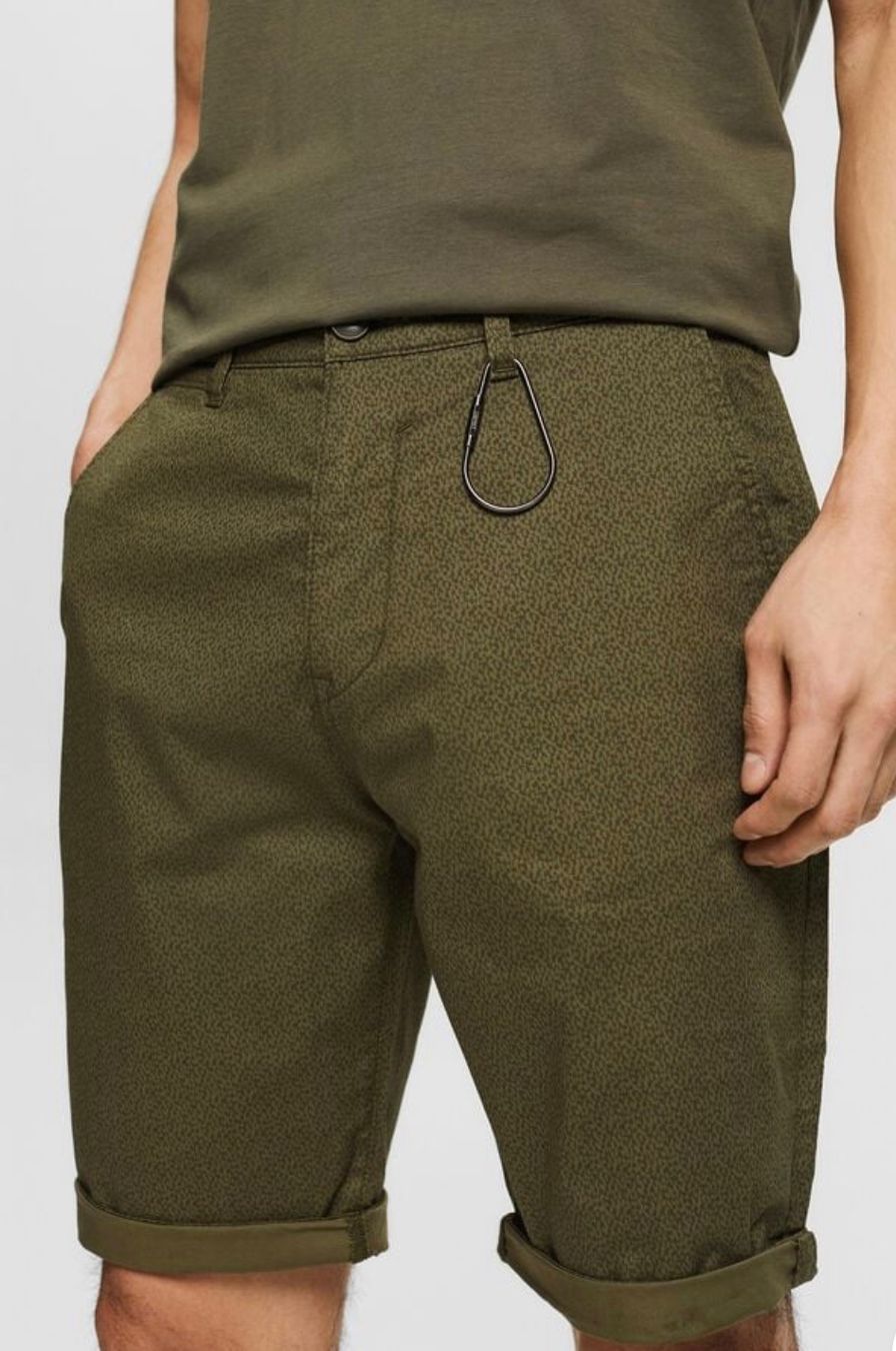 Esprit Pantaloni: Shorts mit Keyring und Print, Bio-Baumwolle 31 – Nuovo e nell'imballaggio originale da Wittenbach venduto da bes_k8vr 6