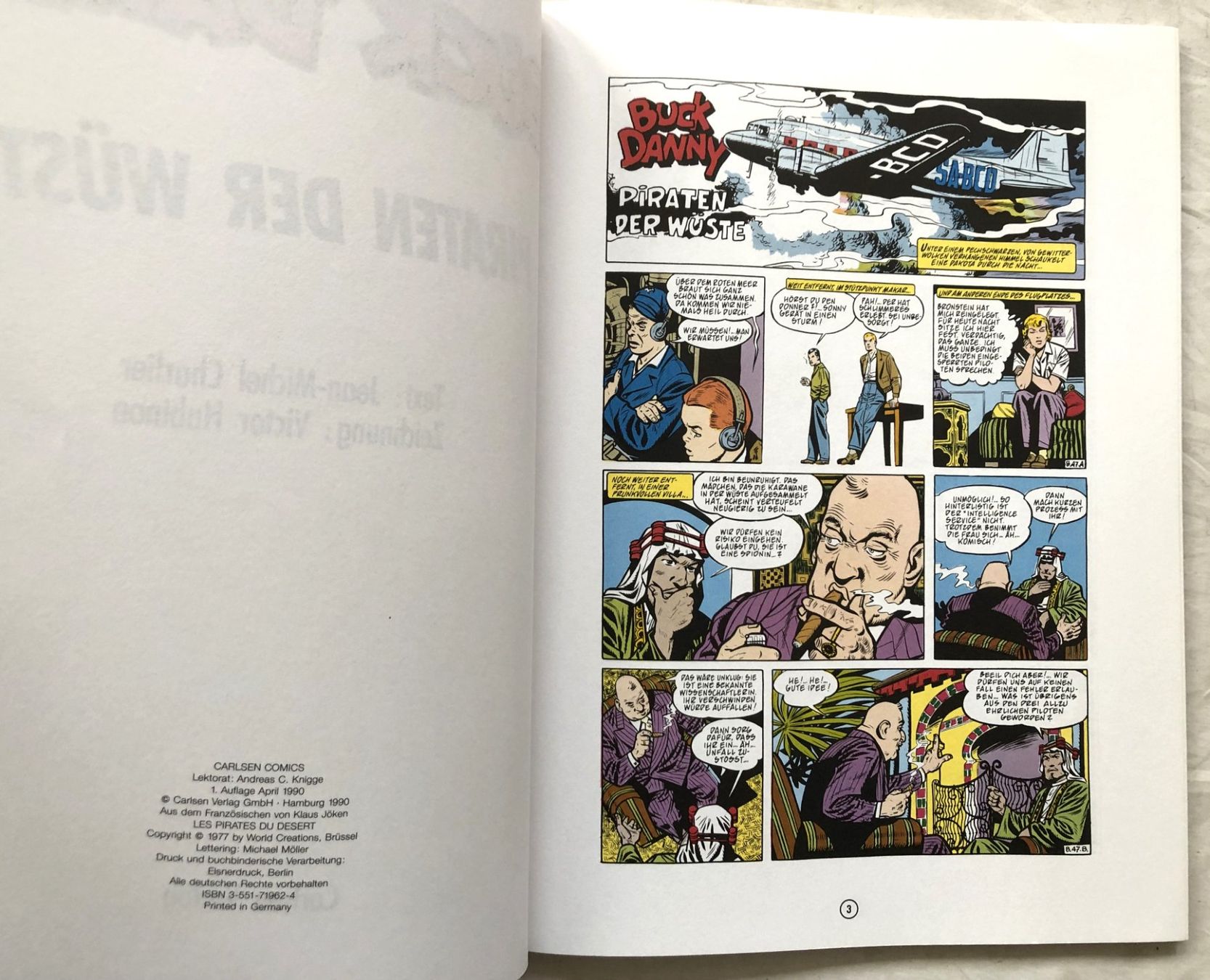 Fumetti: BUCK DANNY - Nr.2 - Piraten der Wüste – Usato da Schaffhausen venduto da durruti 2