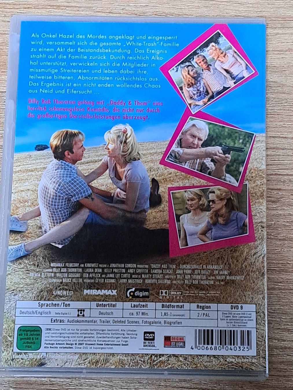 Tutti i DVDs: DVD Daddy & Them (Daddy and Them)mit Billy Bob Thornton 2001 – Usato da Unterseen venduto da Kanica 1