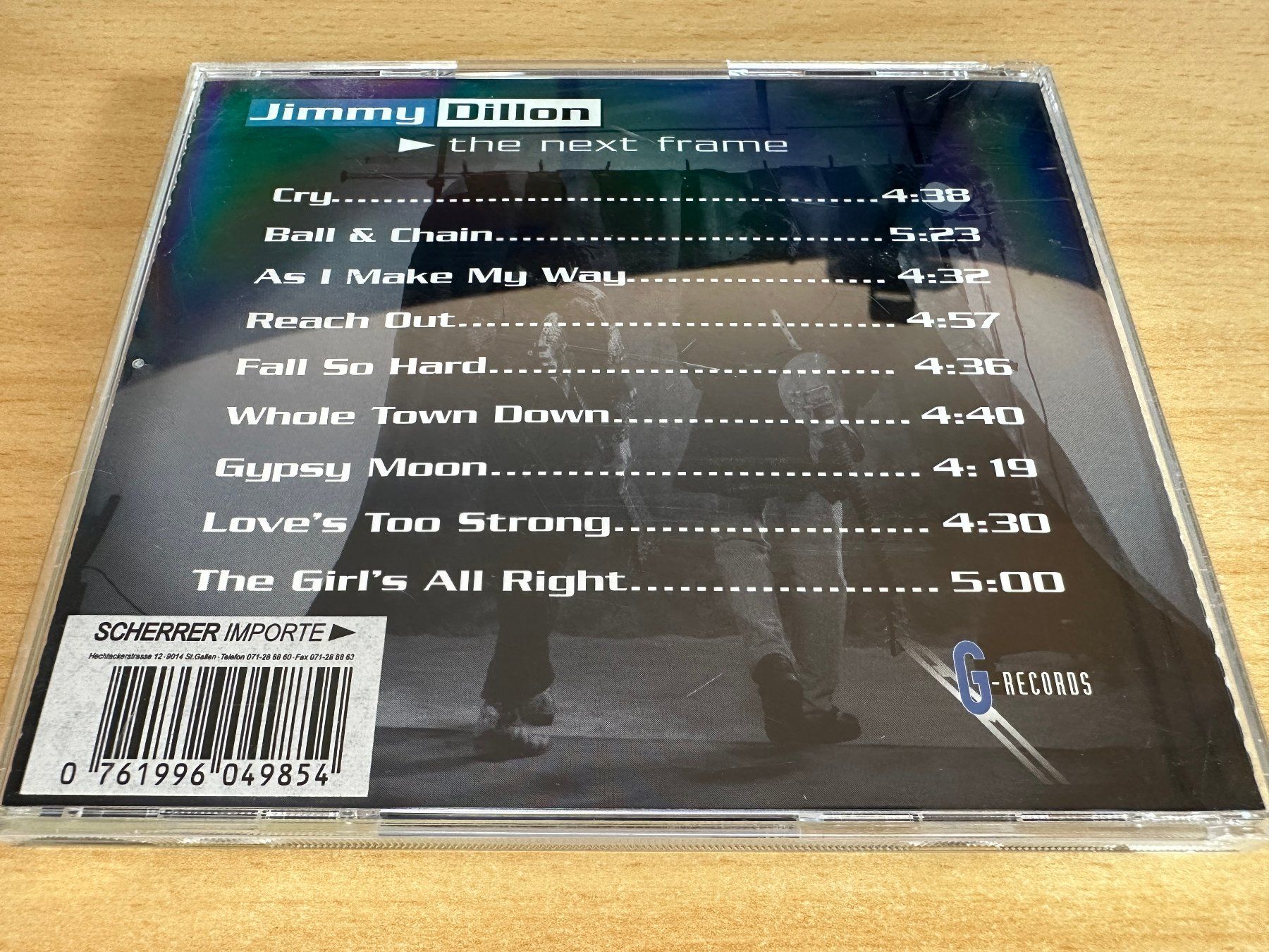 CDs: Jimmy Dillon – The Next Frame - Promo CD – Gebraucht aus Rikon im Tösstal von Alpenmutz 1