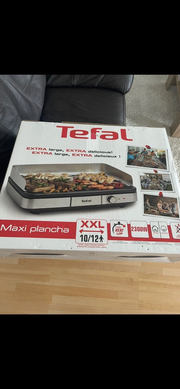 Elettrodomestici da cucina: Tefal Maxi Plancha XXL -  und Therapi Bett ! – Nuovo e nell'imballaggio originale da Wetzikon ZH venduto da bhaliti1968