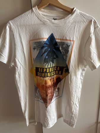 Tshirt weiss 100% Baumwolle Gr S