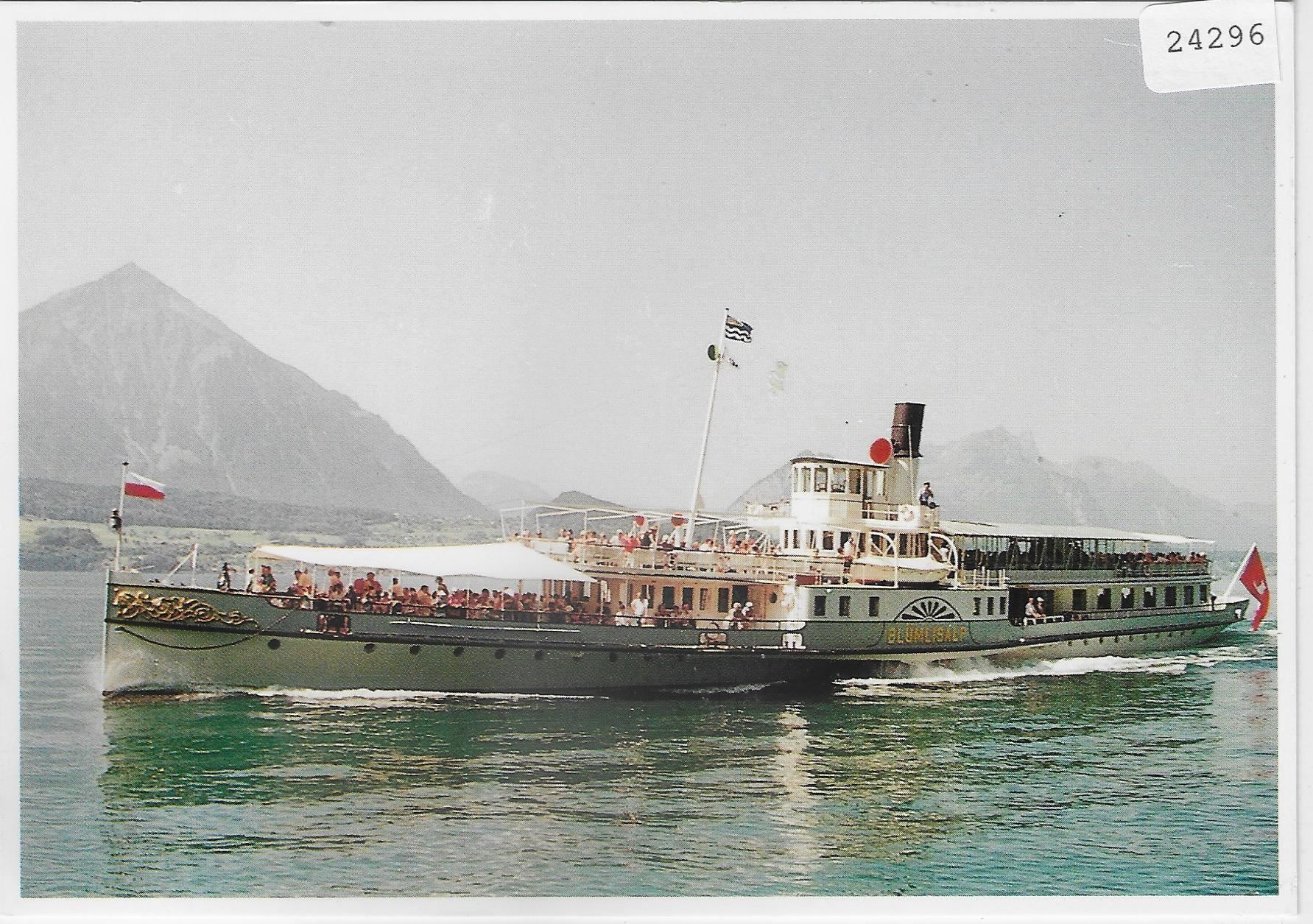 Cartoline postali: Thunersee - DS Blümlisalp 1906 – Antico da Ettingen venduto da Kartenplanet