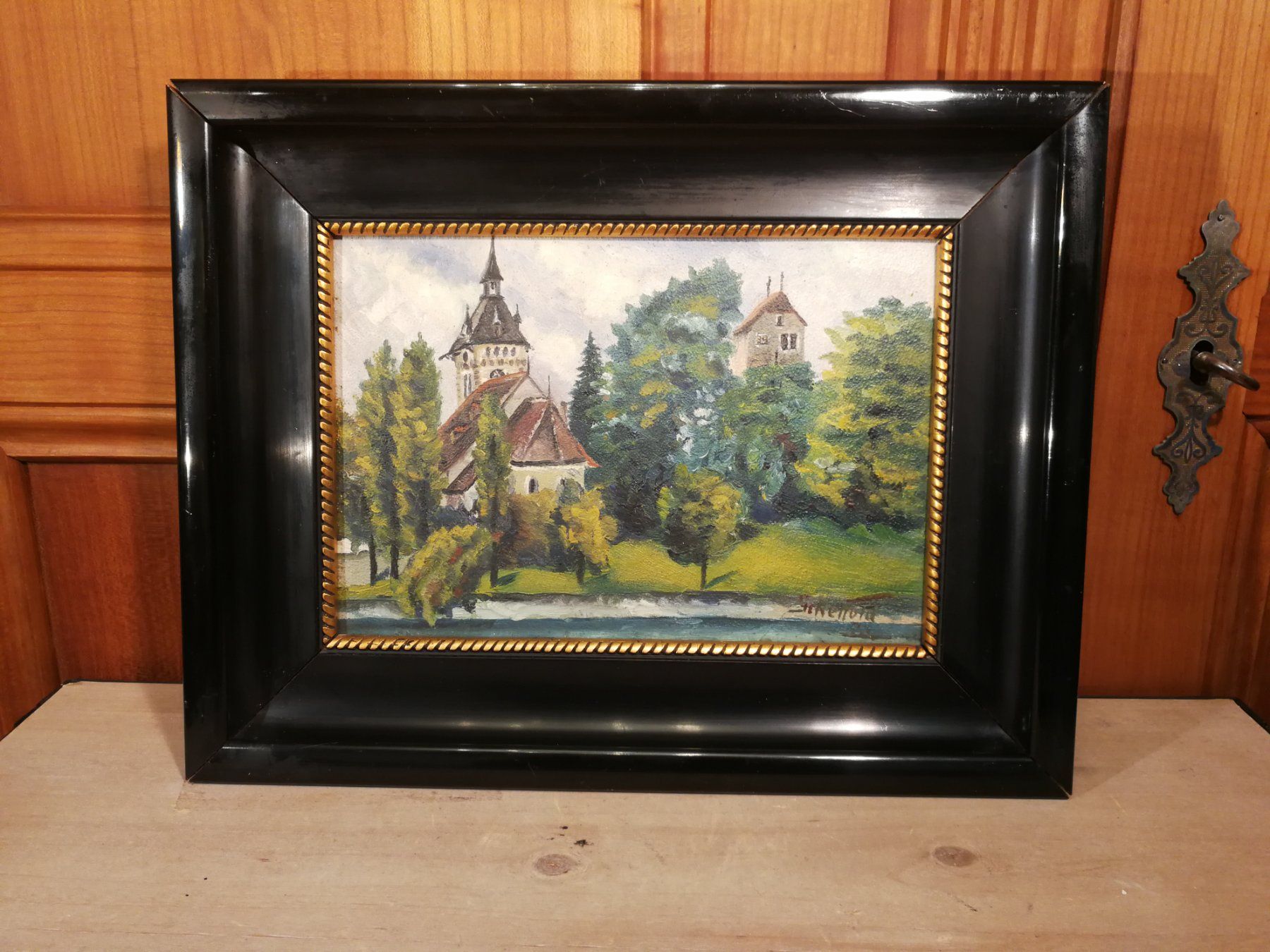 Dipinti: Gemälde Katholische Kirche Arbon – Usato da Wagenhausen venduto da Simbad 1