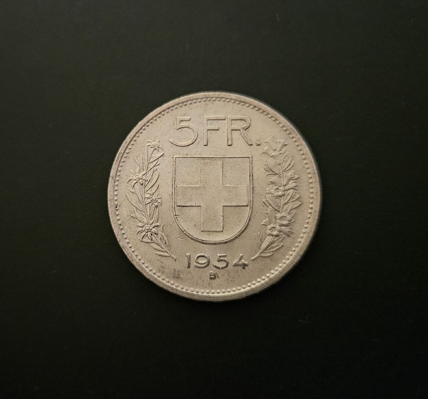 Alle Münzen: 5 Franken 1954 Silber - Top! – Gebraucht aus Winterthur von ManuM88