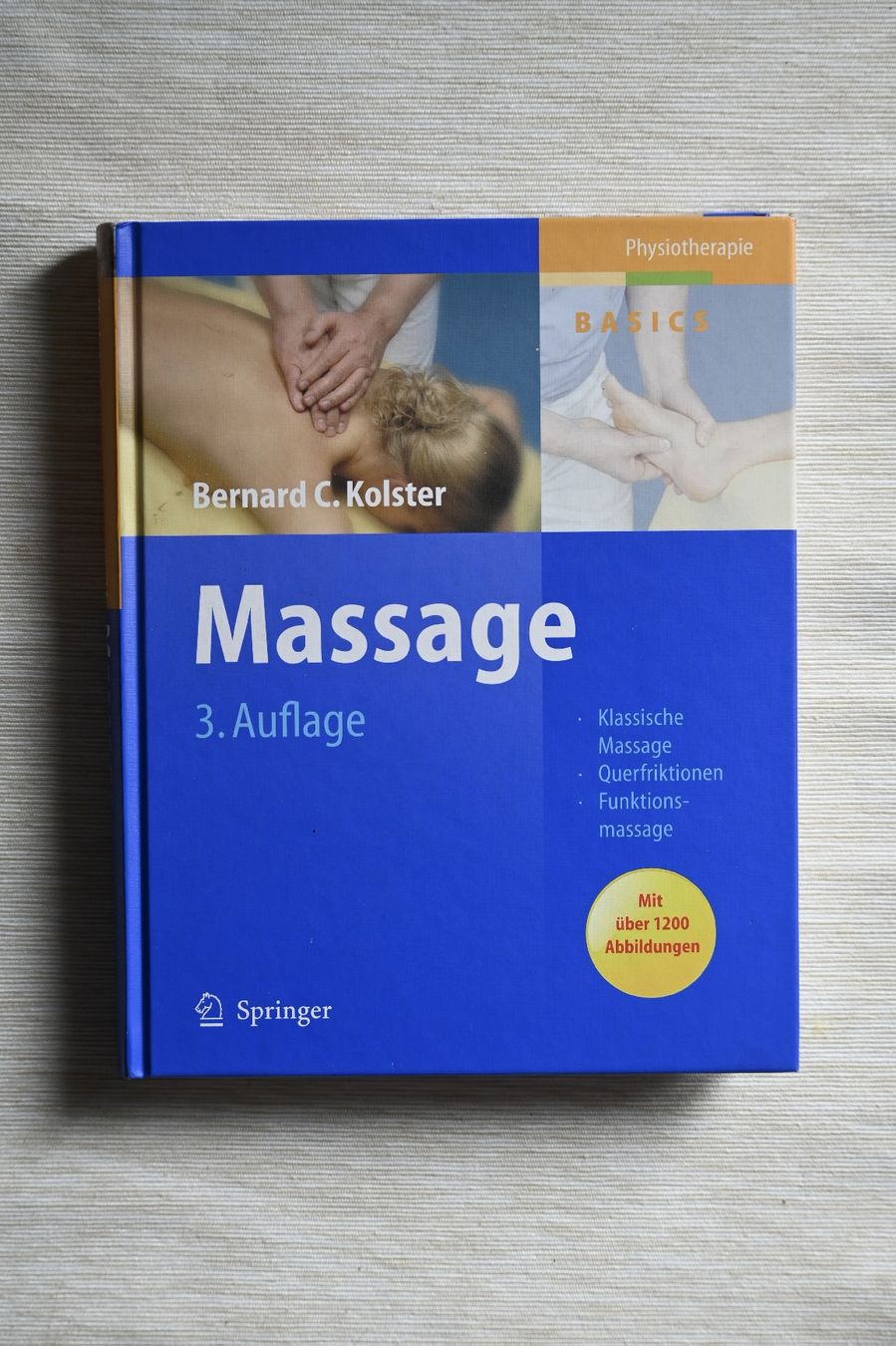 Libri: Buch Massage Bernard C. Kolster 3. Auflage Springer – Nuovo (secondo la descrizione) da Horw venduto da kse_cmd6