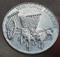 DOMINIKANISCHER REPUBLIK 25 CENTAVOS 1989