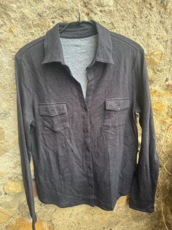 Chemise t-shirt coton cashmere MAJESTIC 38/40