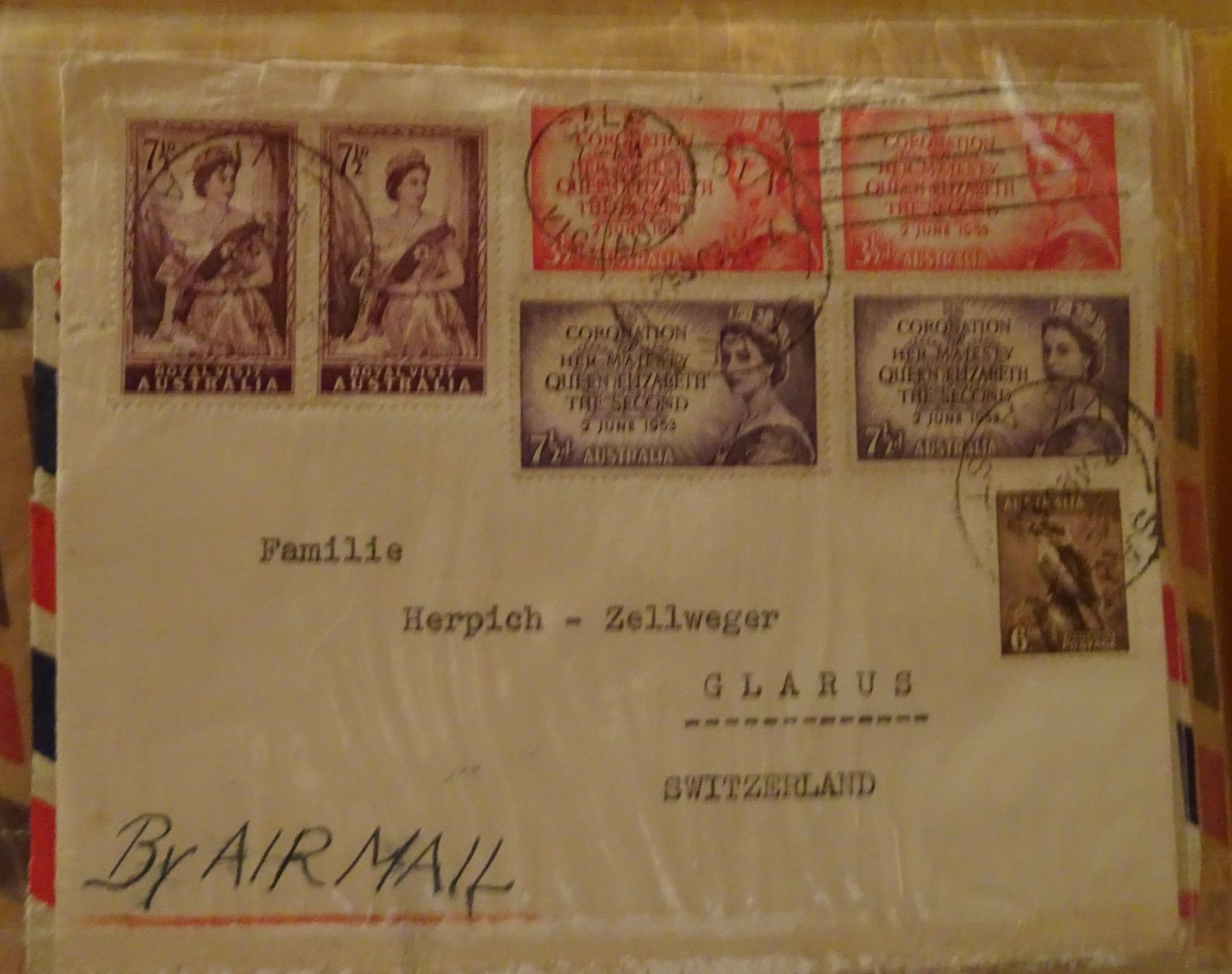 Tutti i francobolli: Briefmarken Australien Belege – Usato da Feldbrunnen venduto da MarcusSO 2