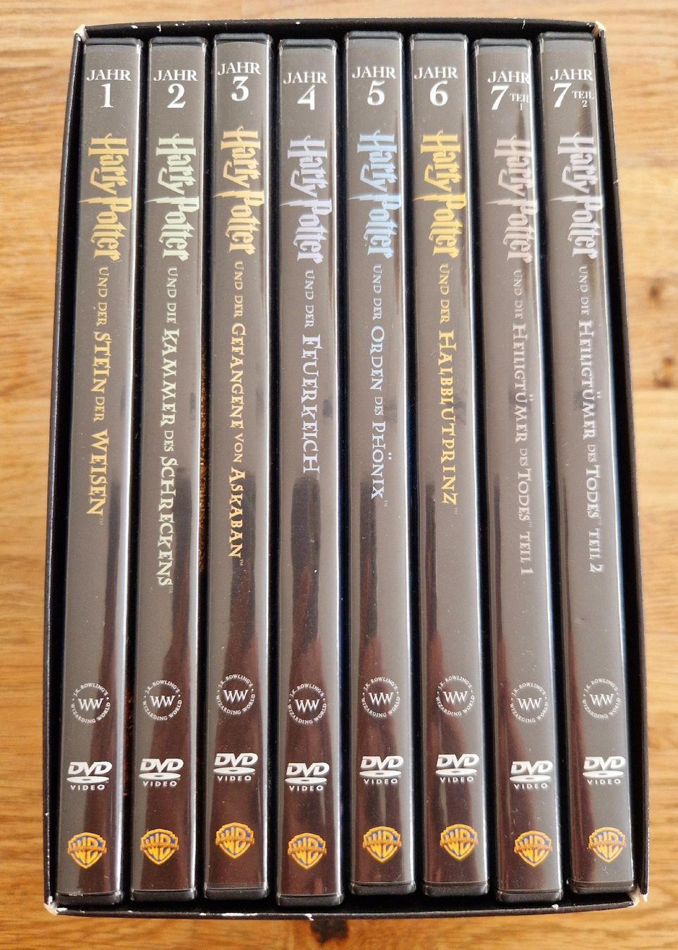 Alle DVDs: HARRY POTTER COMPLETE COLLECTION 8 FILME – Neu (gemäss Beschreibung) aus Mollis von  2