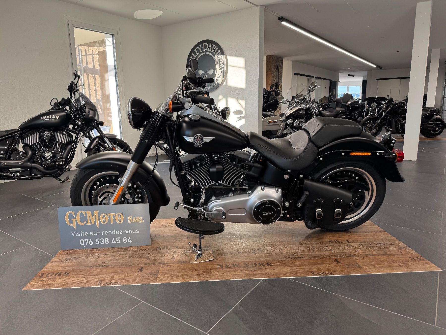 Harley-Davidson Cruisers: Harley Davidson Fat Boy 103 Softail LEASING POSSIBLE – D'occasion à Echallens par HD90 5