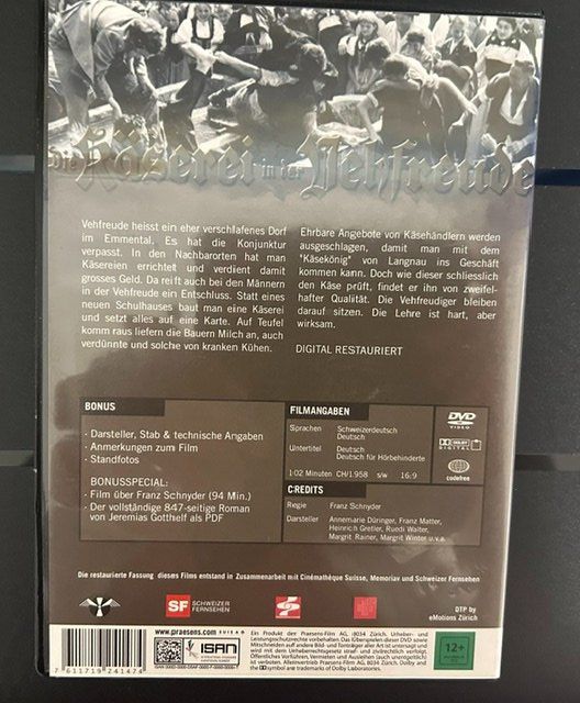 Tutti i DVDs: Die Käserei in der Vehfreude – Usato da Flumenthal venduto da Uranus26 1