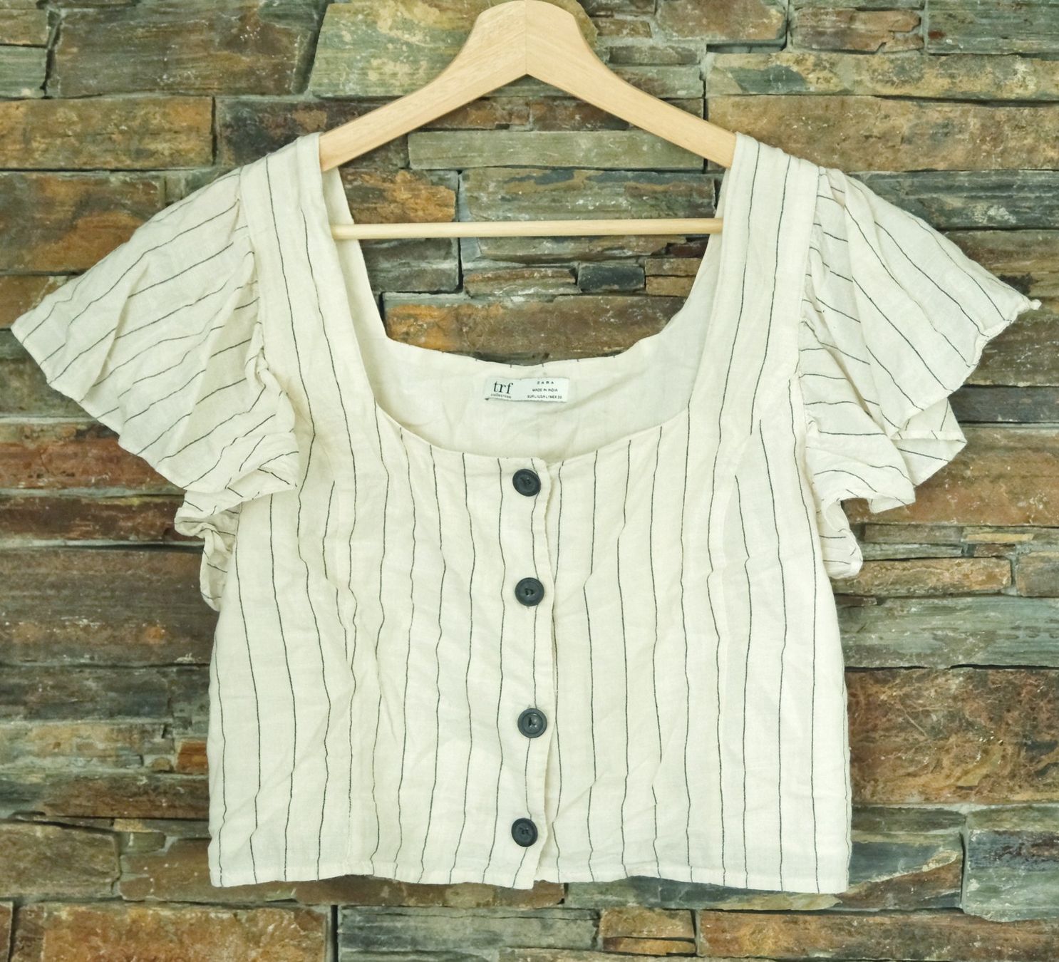 Zara T-shirt: T-Shirt Bluse Gr. L Zara – Nuovo (secondo la descrizione) da Winkel venduto da man_2qfr