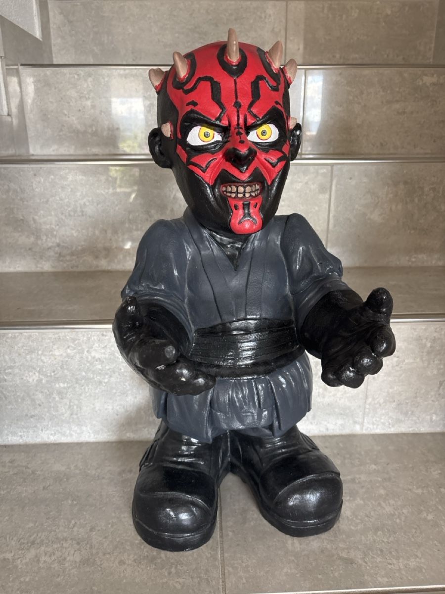 Star Wars Figuren: Darth Maul Figur geschäumt  – Gebraucht aus Röschenz von Snoeggi
