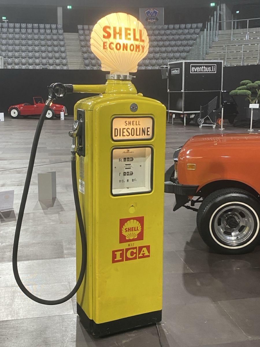 Shell Altre raccolte & rarità: SHELL Tanksäule von 1948 – Usato da Sutz venduto da Cash900 1