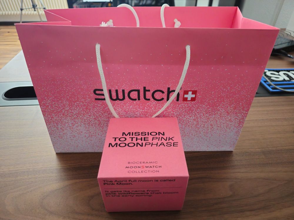 Swatch Orologi: Swatch  Omega Moonswatch Mission to Pink Moon, Limitiert – Nuovo e nell'imballaggio originale da Goldach venduto da Dream_Wave 1