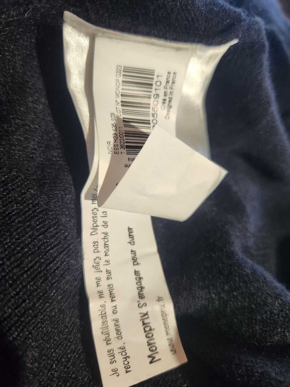 Maglioni & Felpe: Pull Monoprix Premium pur cachemire noir taille S – Usato da Niedergösgen venduto da Eva2410 6