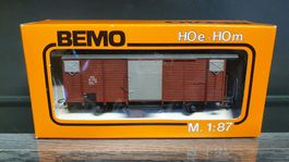 BEMO: GED.GÜTERWAGEN RHB Gb 5041 BRAUN NEU/OVP
