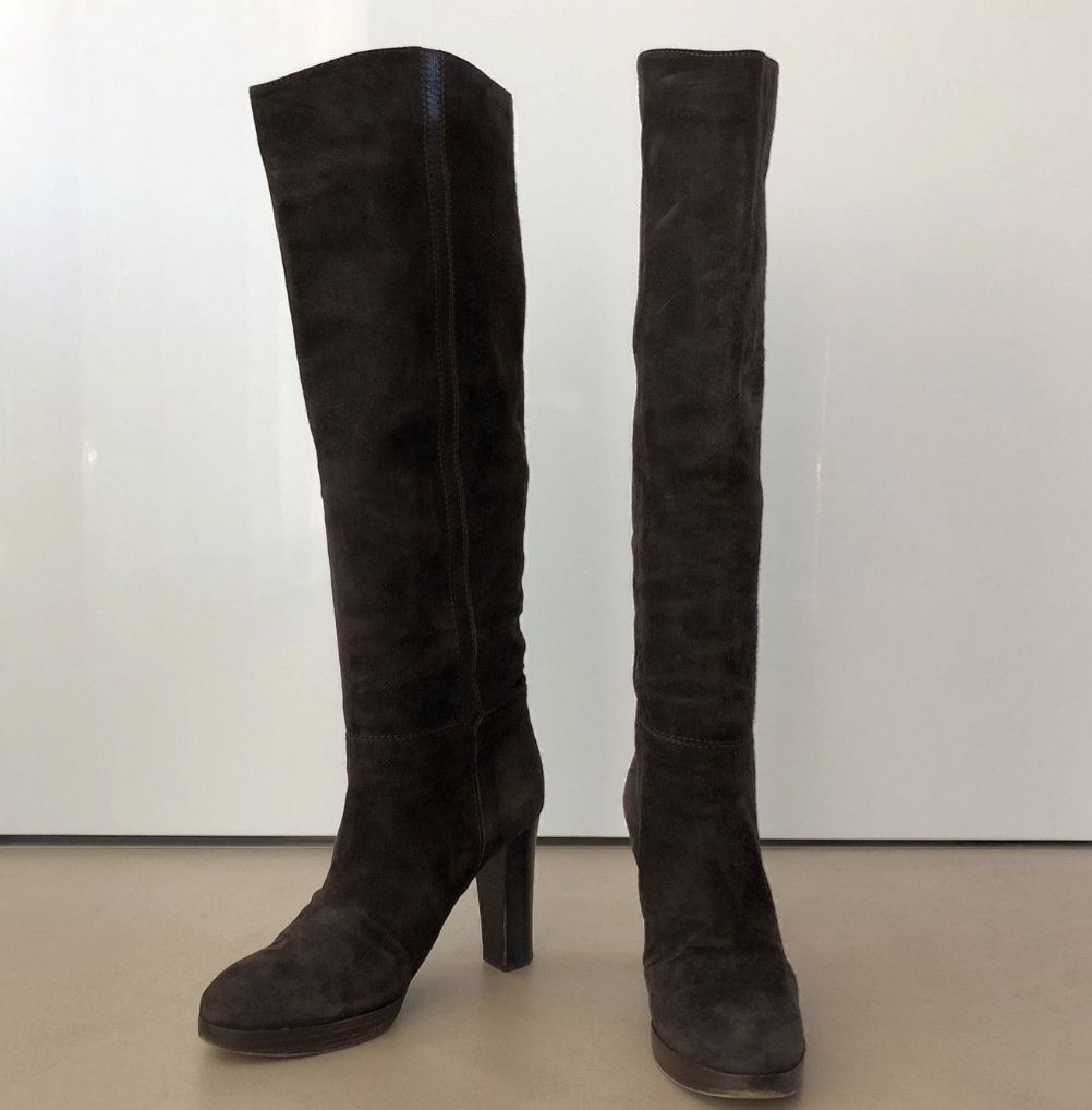 Chloé Damenschuhe: Chloé Velourslederstiefel – Gebraucht aus Muensingen von drleevsy 1