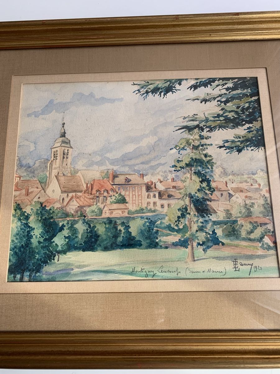Dipinti: Aquarelle signé  – Usato da Onex venduto da bru_fp6t 1