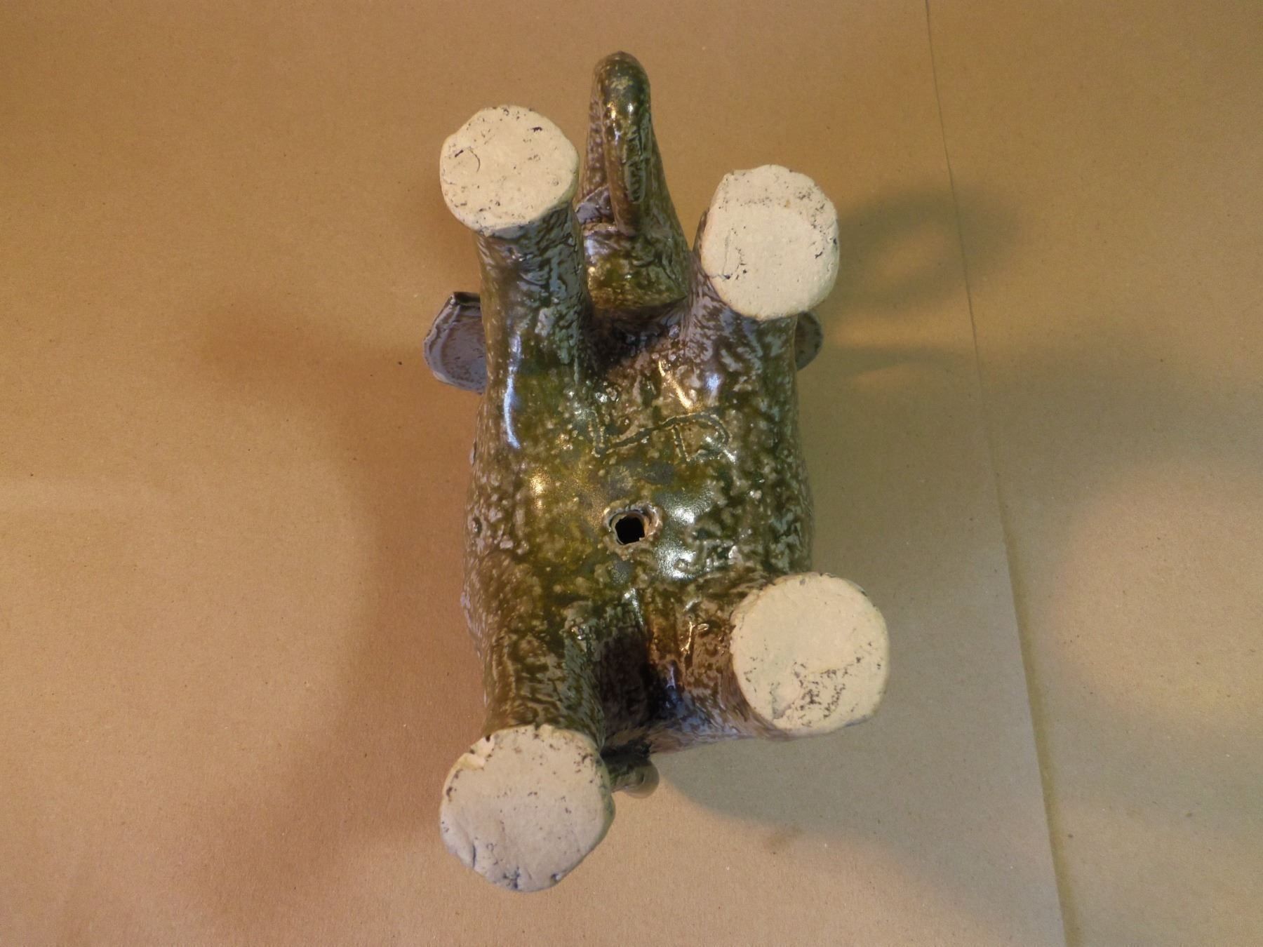 Sculture & Statue: Keramik Elefant – Usato da Gossau ZH venduto da peabo 6