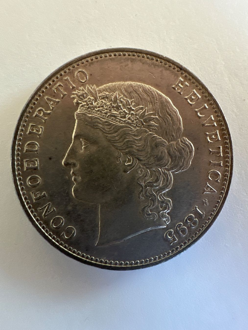 Tutti le monete: 1895 5Fr – Usato da Erlach venduto da gubbe1 1