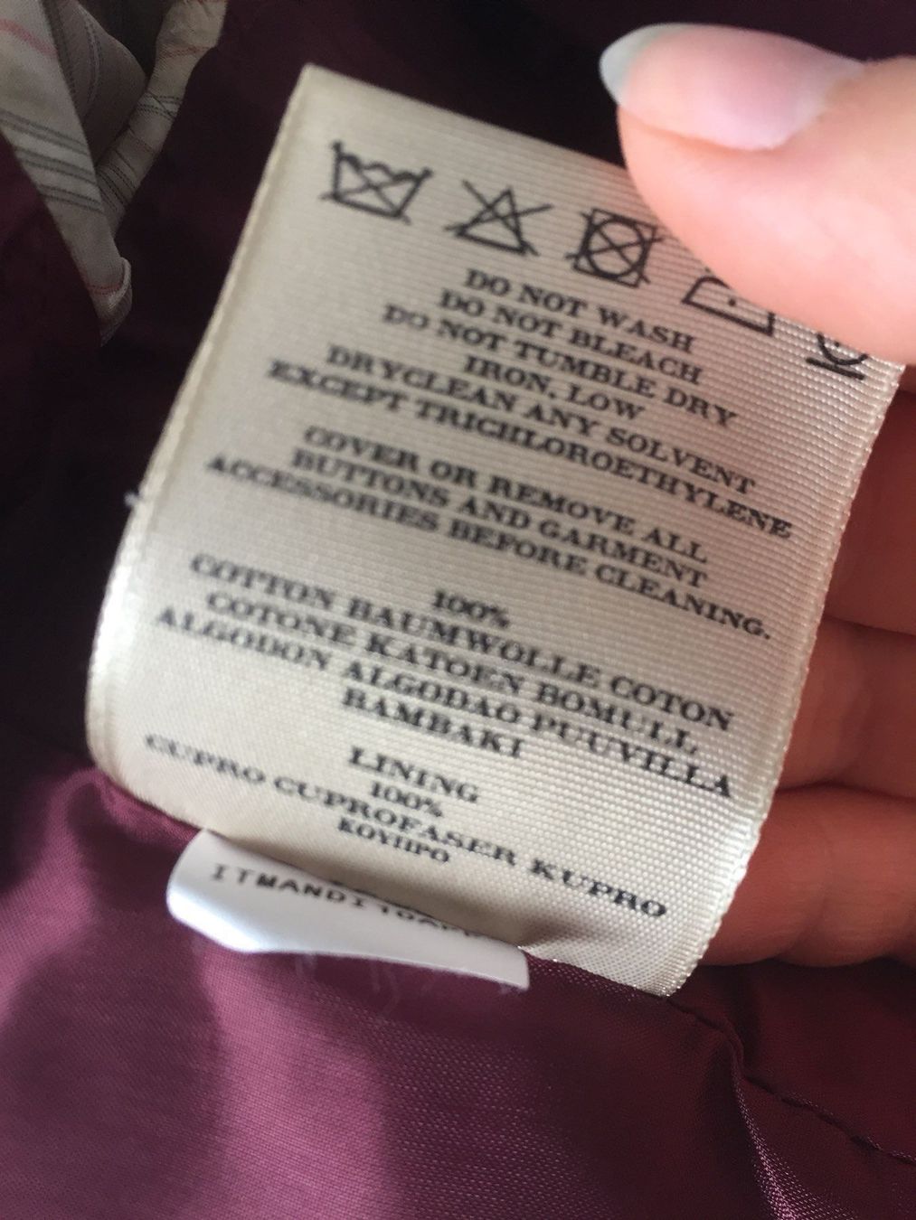 Burberry Giacche: Burberry Blazer – Nuovo (secondo la descrizione) da Winterthur venduto da 19.19 8