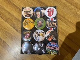 The Rolling Stones Ansteck Badges!
