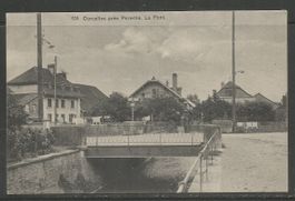 Carte P de 1911 ( Corcelles près Payerne / Le Pont )