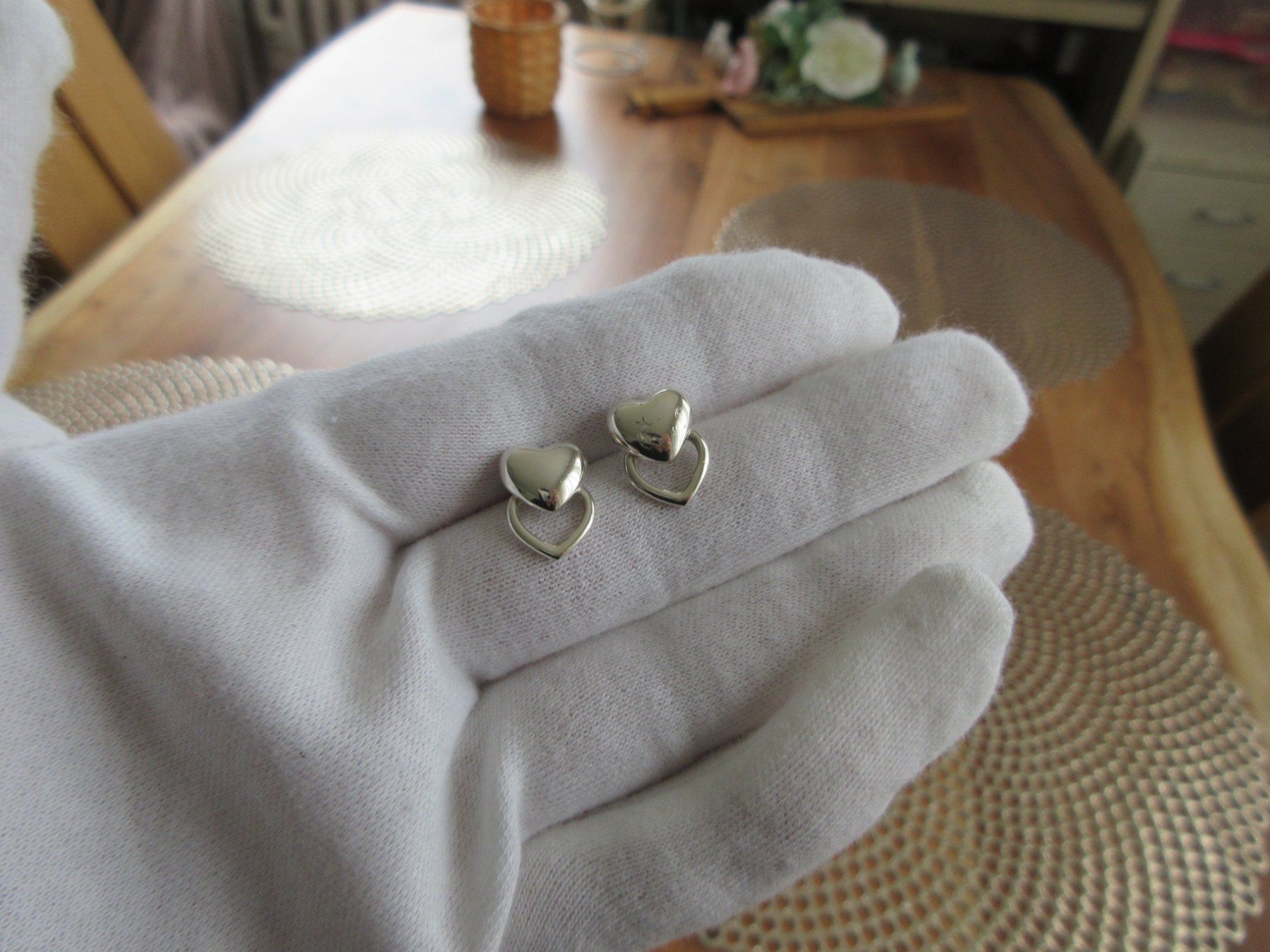 Tiffany & Co. Orecchini pendenti & Orecchini a lobo: Tiffany&Co.heart Earrings/Ohrstecker!! – Usato da Goldach venduto da mamakotzi 4