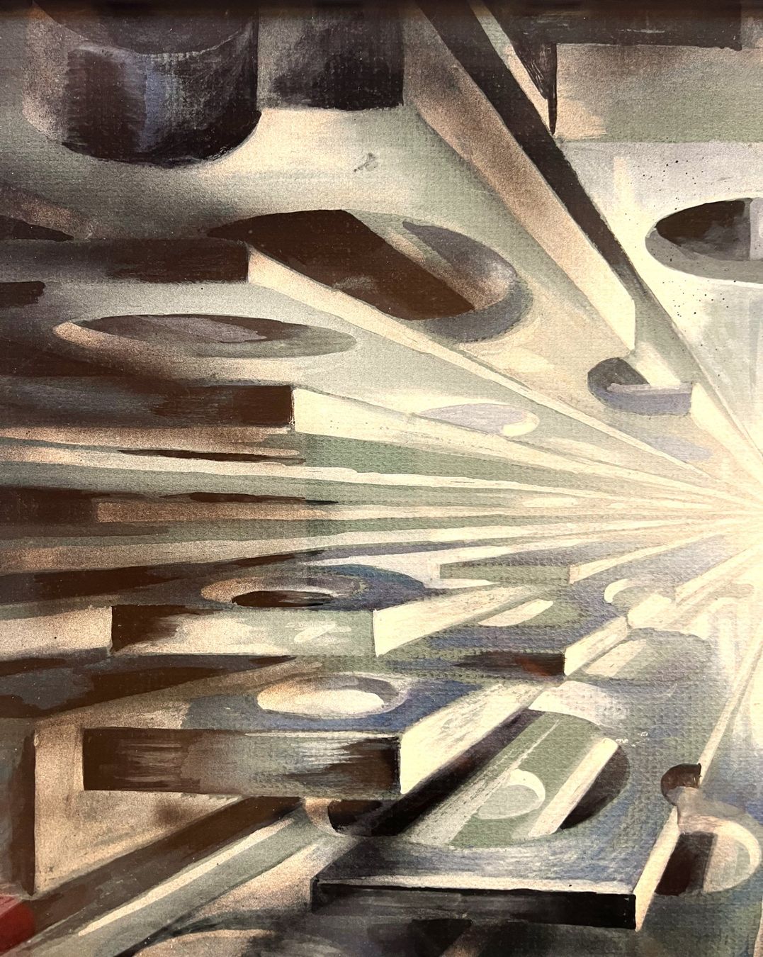 Gemälde: Carlo Rambaldi "Schöpfer von E.T" - Originalgemälde. 1983 – Gebraucht aus Ponte Tresa von 11GalleriaAlterEgo11 6