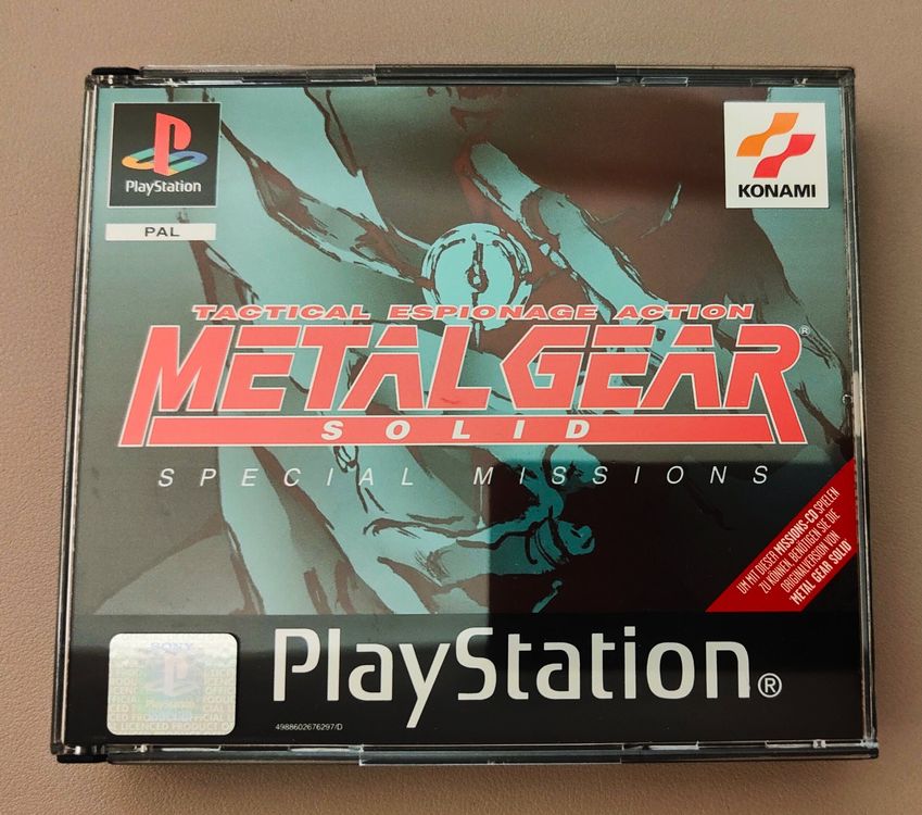 Metal gear solid + metal gear solid missions spéciales ps1 - Jeux vidéo