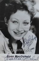 Sona MacDonald (1961) Schauspielerin - Autogramm