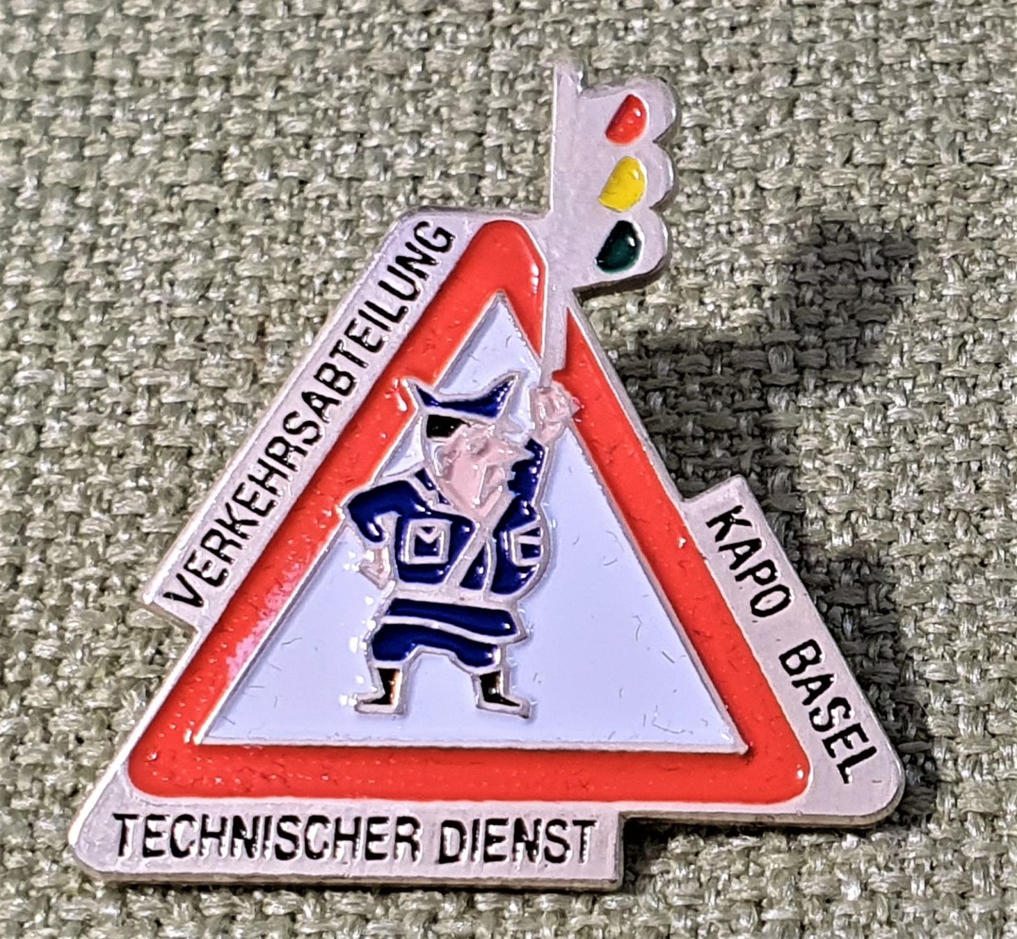 Placchette & Badge: P115 Polizei KAPO Basel Verkehrsabteilung Technischer Dienst – Usato da Reinach BL venduto da Boston-Verkauf