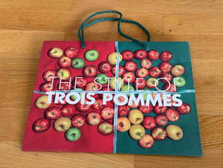 The Style of Trois Pommes Papiertragetasche Top Zustand! ...