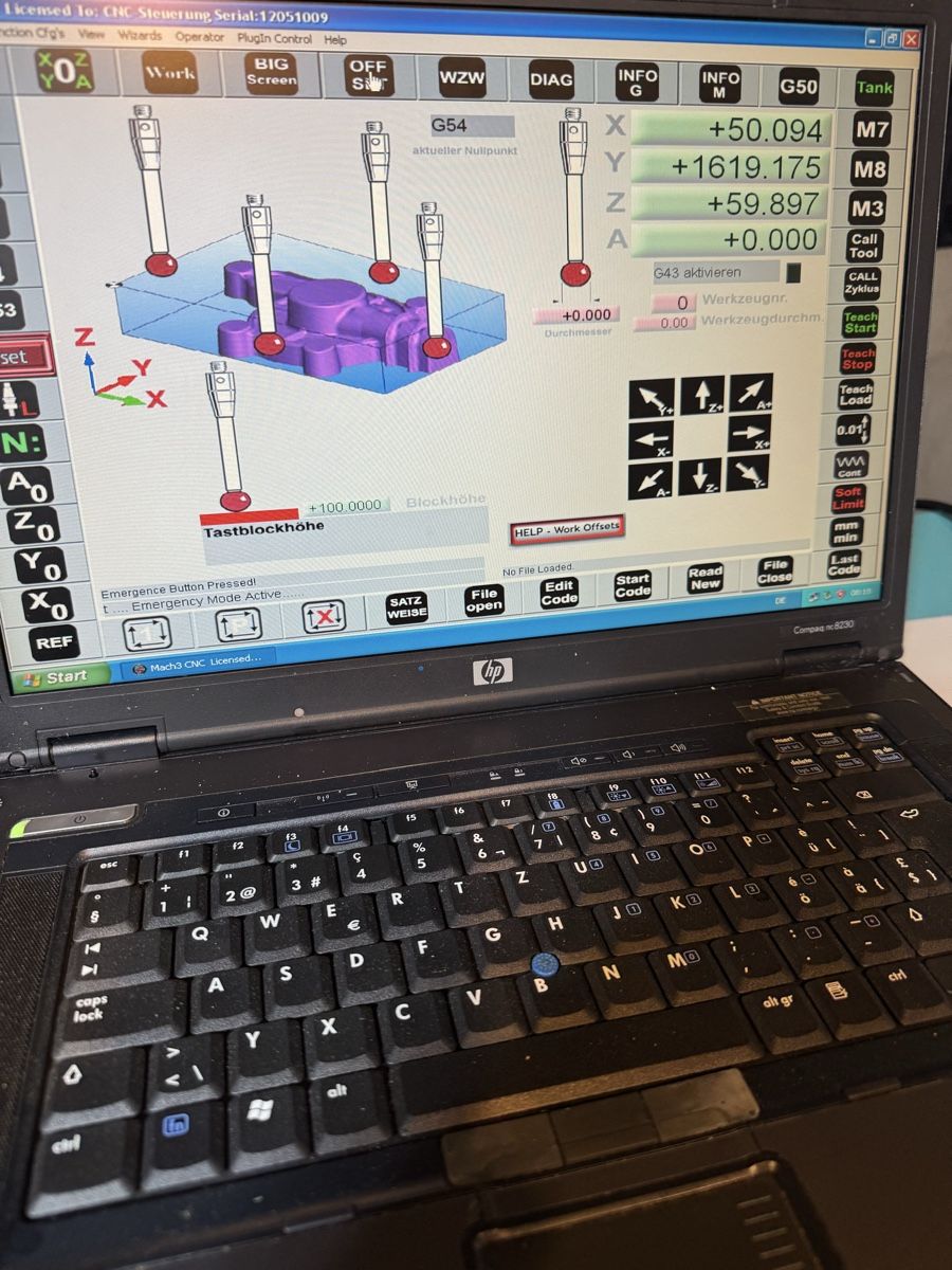 Tutte le macchine: CNC FRÄSMASCHINE  – Nuovo (secondo la descrizione) da Rüttenen venduto da fmijic 9