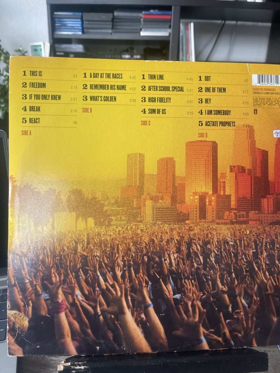 Dischi in vinile: Jurrasic 5 / Power in Numbers – Usato da Dagmersellen venduto da stonefinger 1