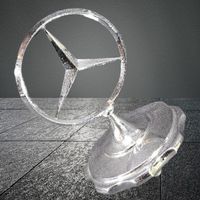 ⭐️🚘 Mercedes Stern Kühlerfigur – Chrom-Ikone! ⭐️