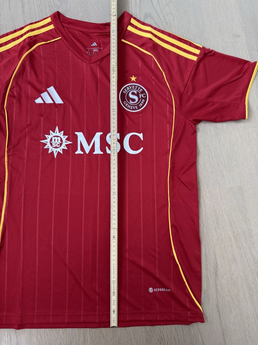 Adidas Canottiere & Pantaloni: Servette Trikot Grösse S – Usato da Allschwil venduto da lor_6cgq
