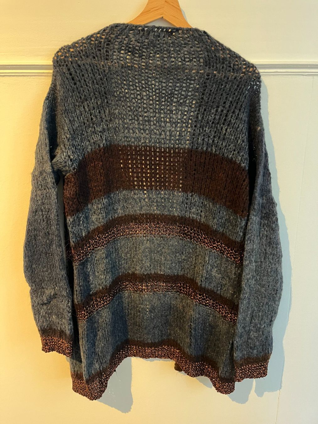 Jacken: LA FÉE DE MARABOUTÉE Cardigan Strickjacke Grobstrick Wolle – Gebraucht aus Zürich von its-love 1