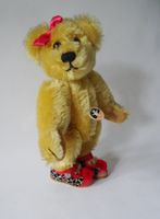 Teddy Mutzli mit originalen Tiger-Finken