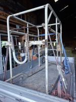 Viehbehandlungsstand Metall mobil gebraucht guter Zustand