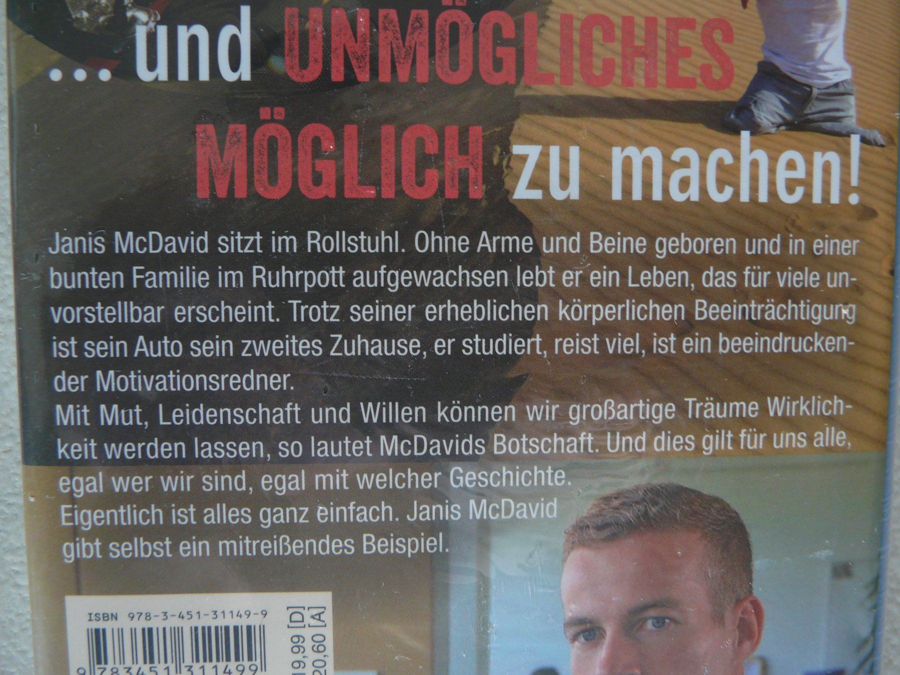 Libri: Dein bestes Leben Janis McDavid – Nuovo e nell'imballaggio originale da ERLINSBACH venduto da doudouce 2