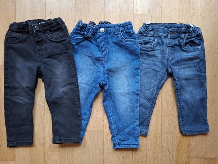 3er Set Kinder Jeans Grösse 76